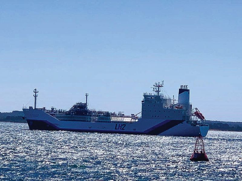 World first ship arrives in the bay post image