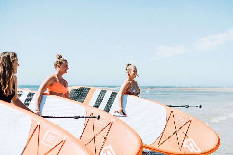 Teens stand up … in the surf! post image