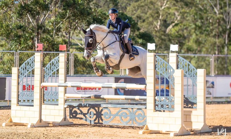 Olivia shines at Australian Showjumping Championships post image