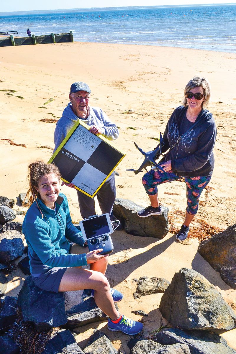 Cowes drone research shows erosion hotspots post image