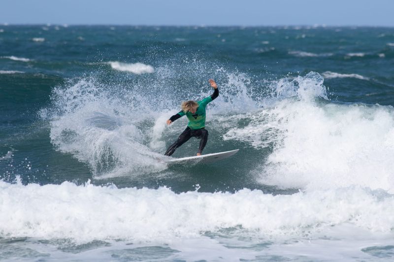 Island surfers take on Bells Beach post image