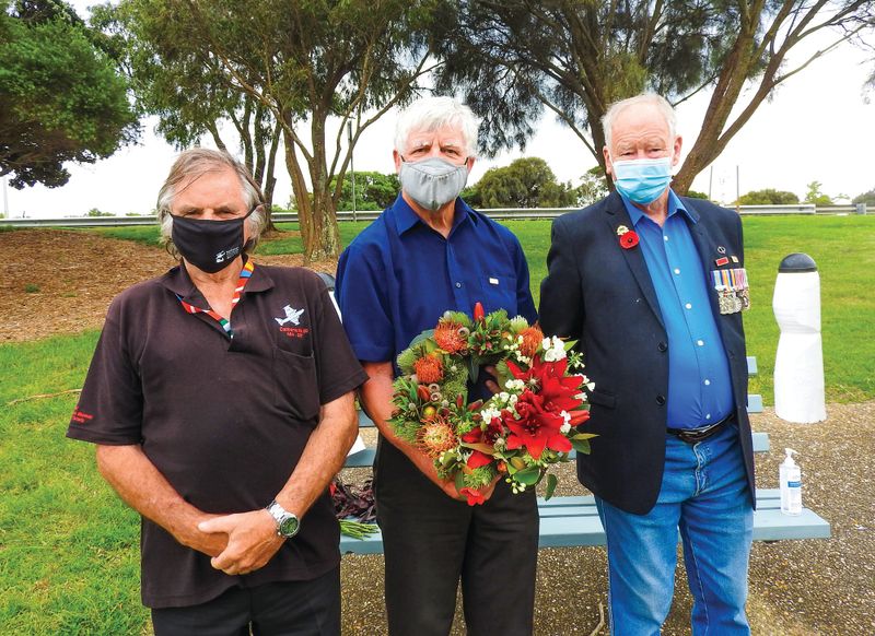 Wreath laying her first official duty post image
