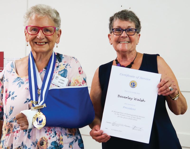 New president and committee for Probus post image