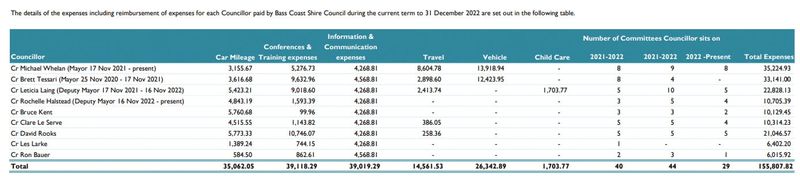 Councillor expenses post image