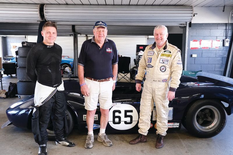 Helping hand at classic car race post image