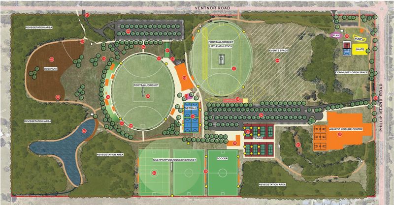 Broad support for sports precinct plan post image
