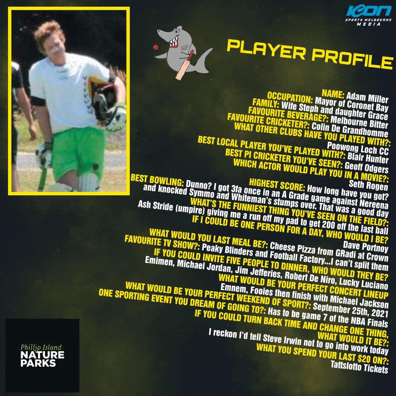 Cricket Profile - Adam Miller post image