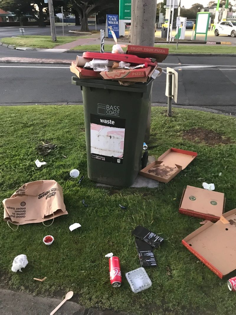 What a mess post image