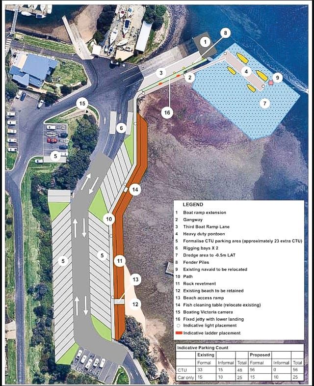 Watch and wait on Newhaven boat ramp upgrade post image