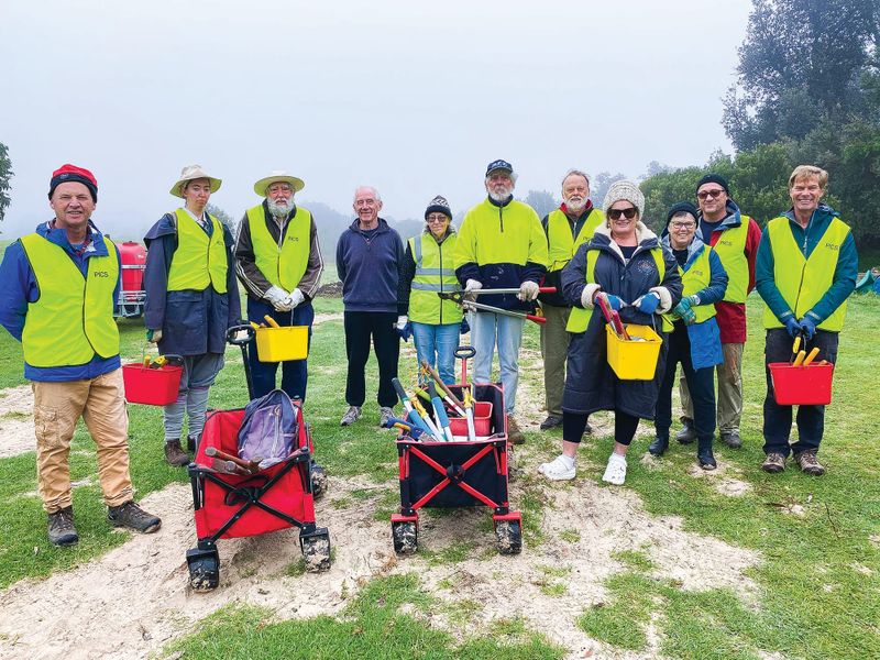 Saltwater Creek clean up post image