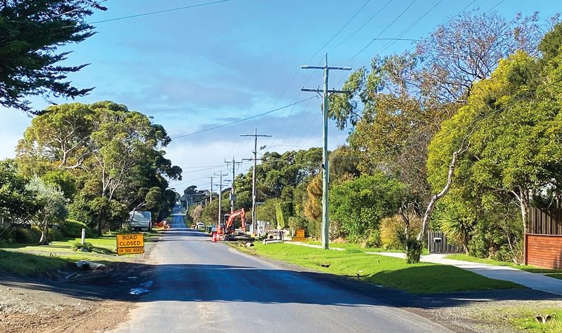 Works begin on Settlement Road post image