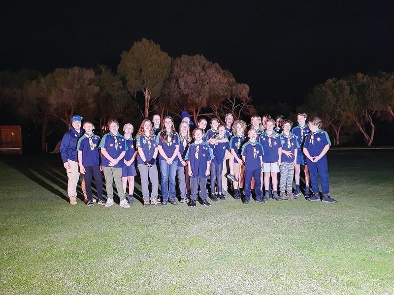 Scouts visit croquet club post image