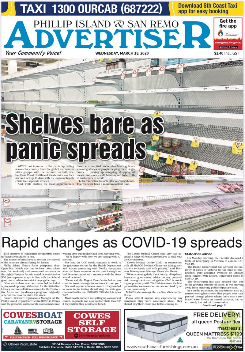 Wednesday, March 18, 2020 post image