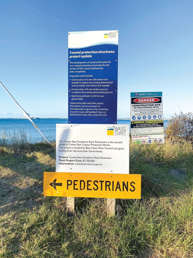 Avoid Cowes east during construction post image
