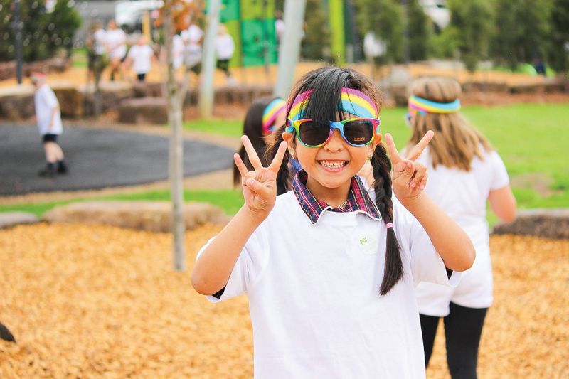Colourful fundraiser for OLSS post image