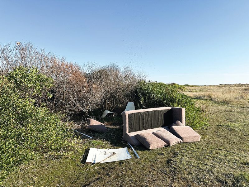Furniture dumped at Cape Woolamai post image