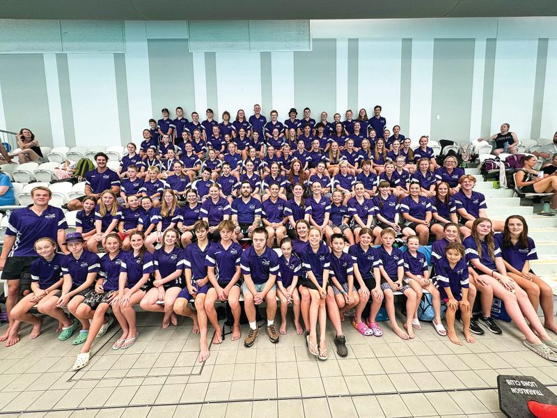 Sweltering heat fails to slow SGB swimmers post image