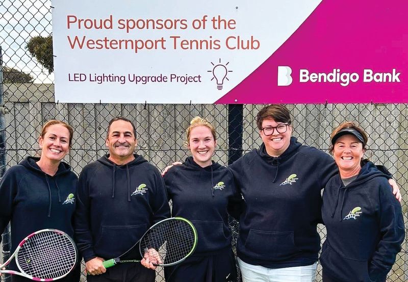 Westernport Tennis Club shines bright for community post image