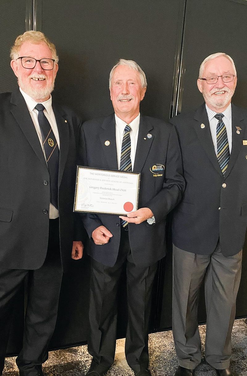 RSL Meritorious Service Award post image