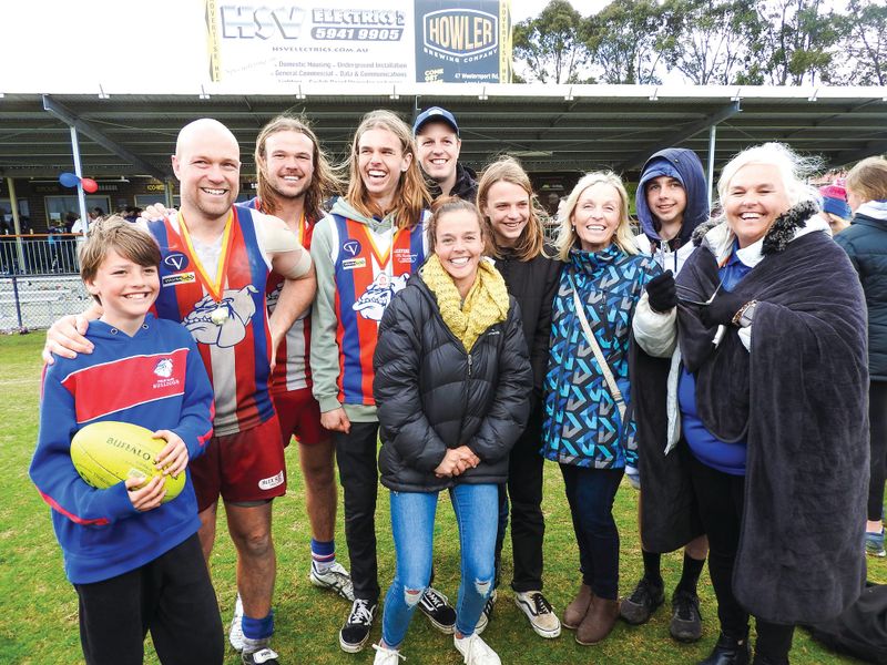 Five from one family play on grand final day post image