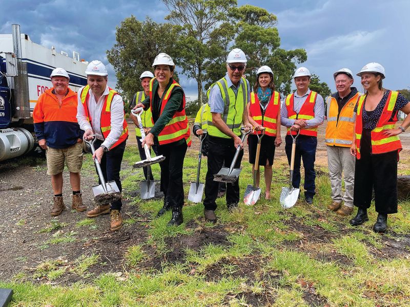 A soggy start to the Cultural Centre construction post image