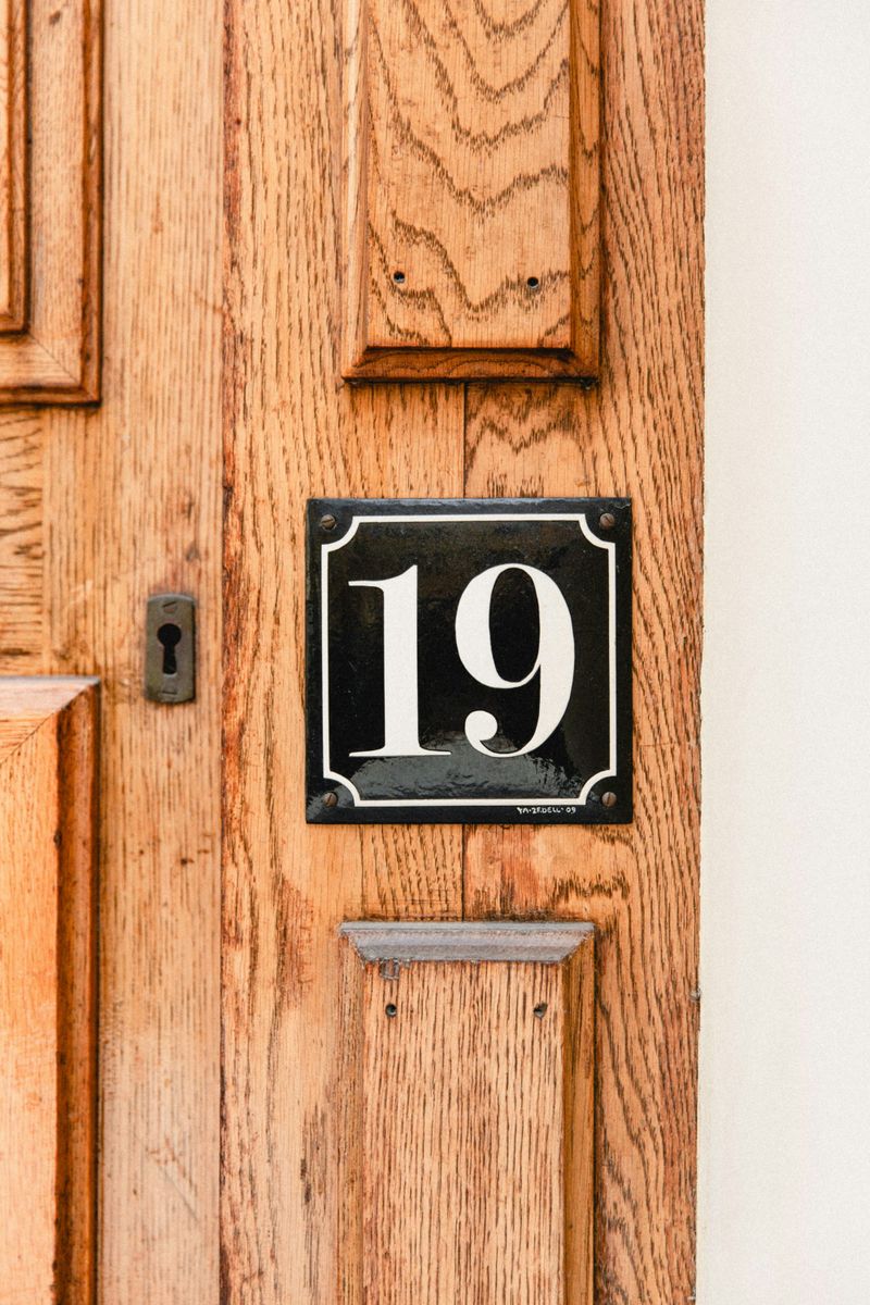 A visible property number can save your life post image