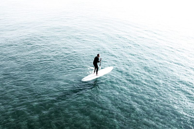 Close call for paddleboarder post image