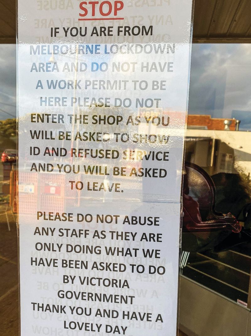Plea to Melbourne – “stay away” post image
