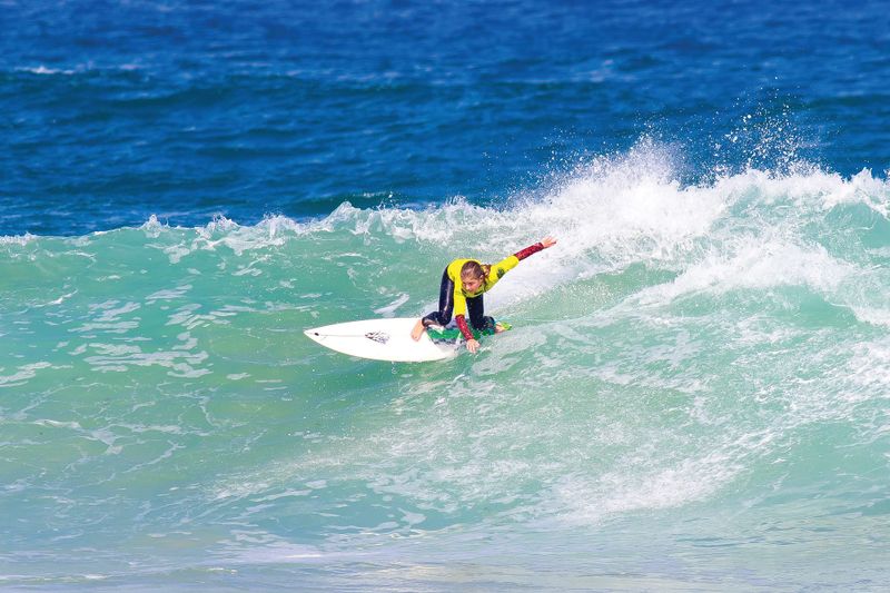 Groms descend on the island post image