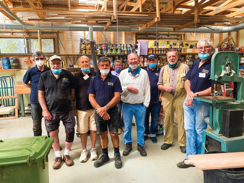 Men’s Shed re-opens post image