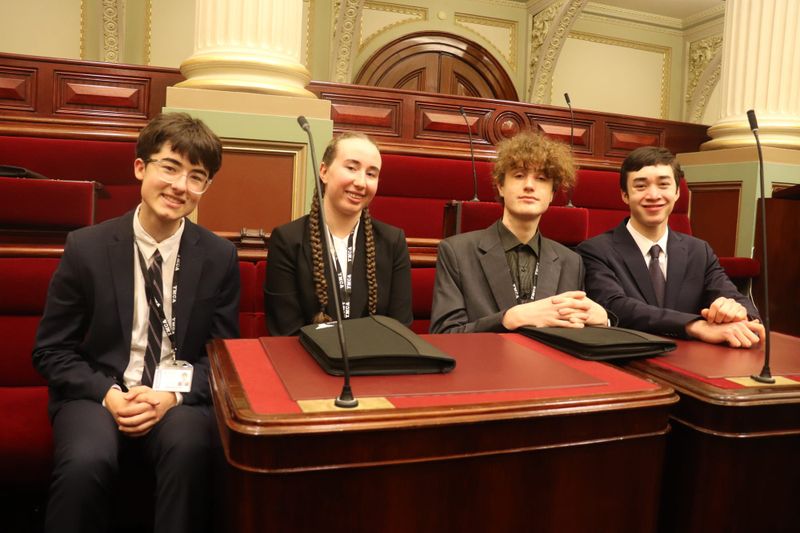 Newhaven College team Coercive Control Bill passes after debate post image