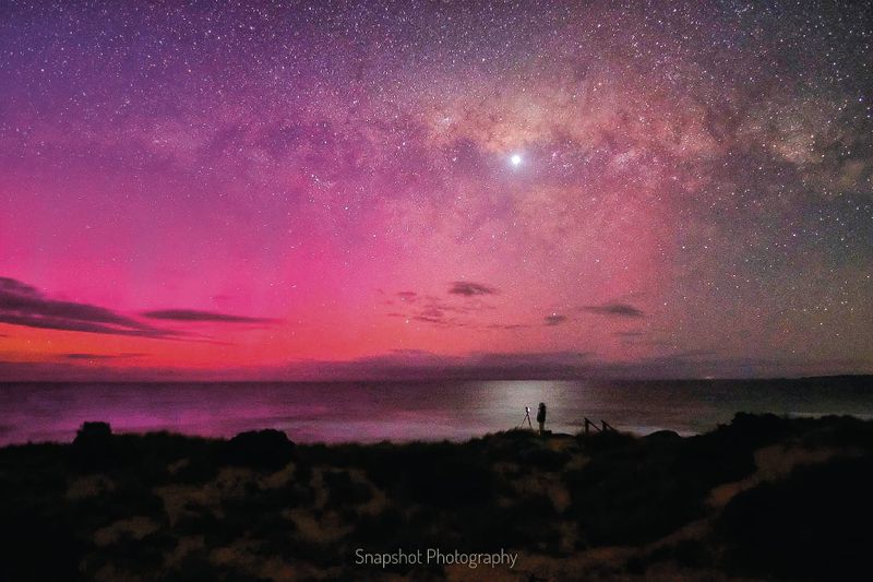 Lady Aurora visits the island post image