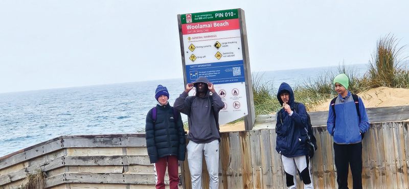 Scouts achieve their quest post image