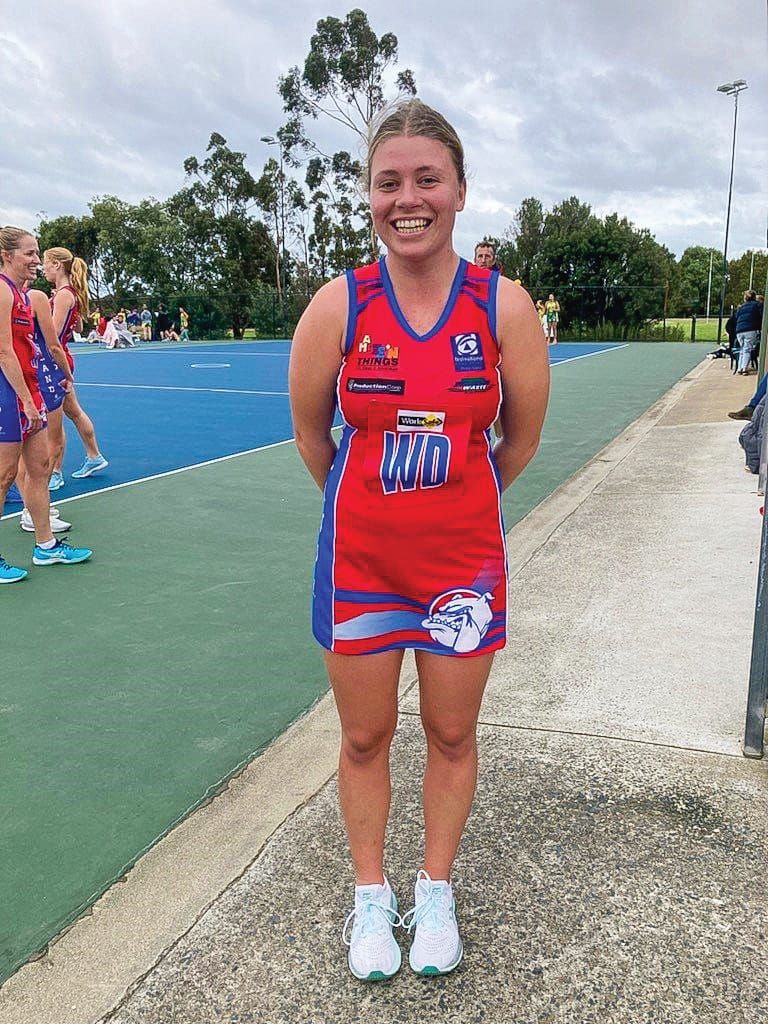 A Grade Netballers nail the win in windy conditions post image