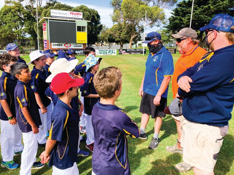 Junior cricket post image