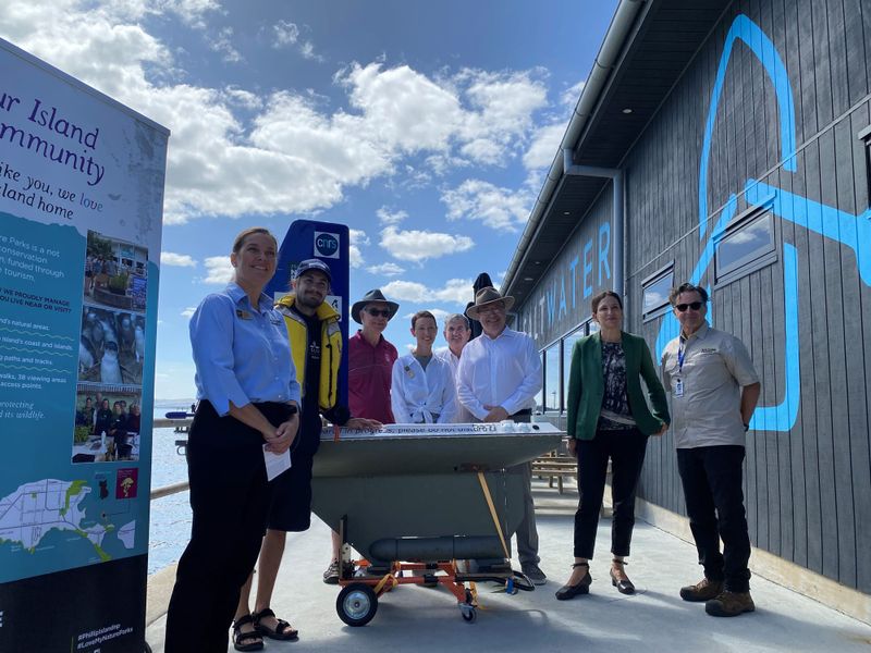 Australia's first penguins research drone launched post image