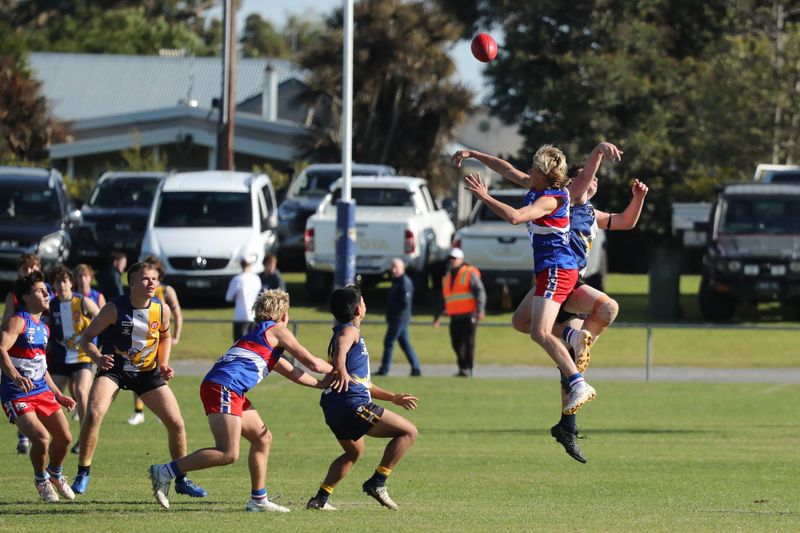 U18s win in a tight match post image