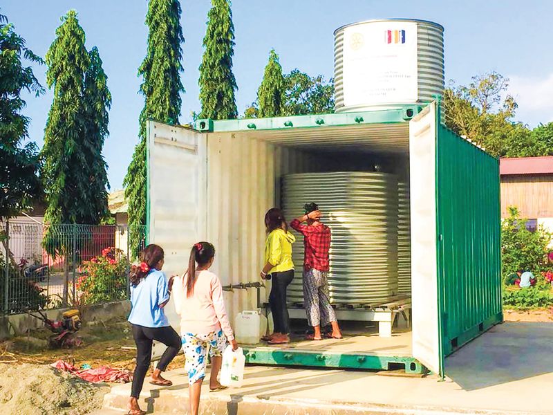 Local Rotary delivers clean water to Timore Leste post image