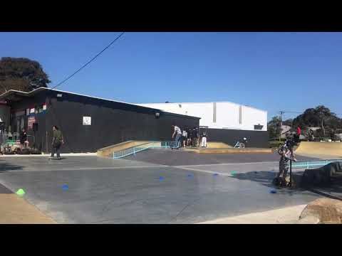 Cowes skate park official opening post image