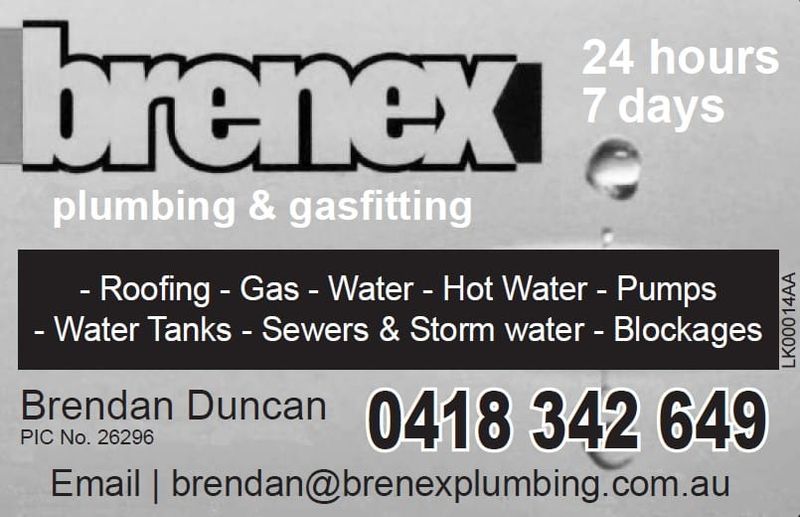 Brenex Plumbing and Gasfitting post image