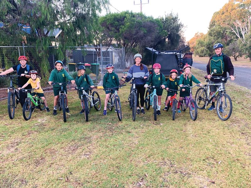 Ride to school day post image