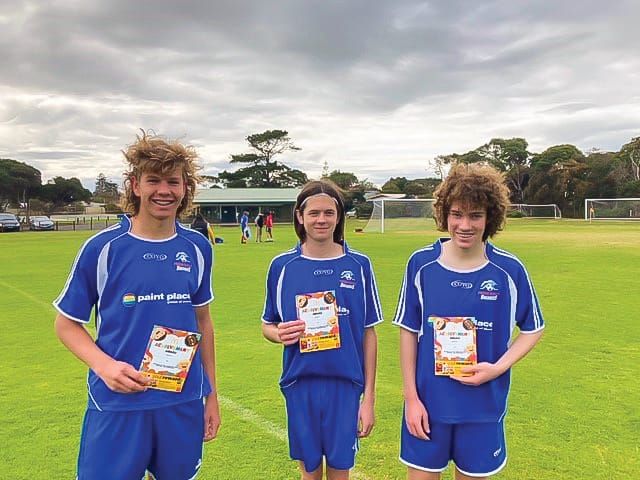 Brave display from U17s soccer post image