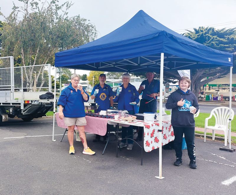 Volunteering at the Lions Club post image
