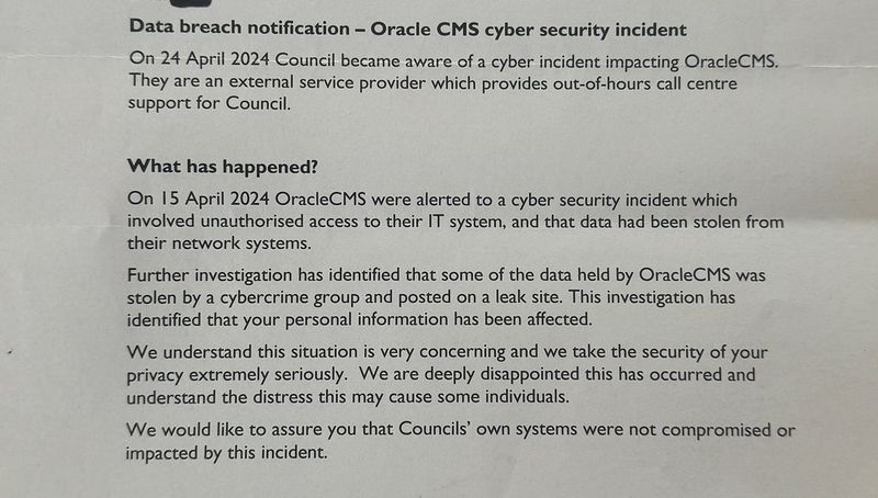 "Incompetence or lack of interest?": resident questions BCSC's delayed data breach response post image