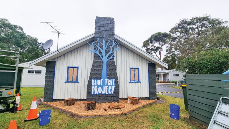 Turning blue for mental health awareness post image
