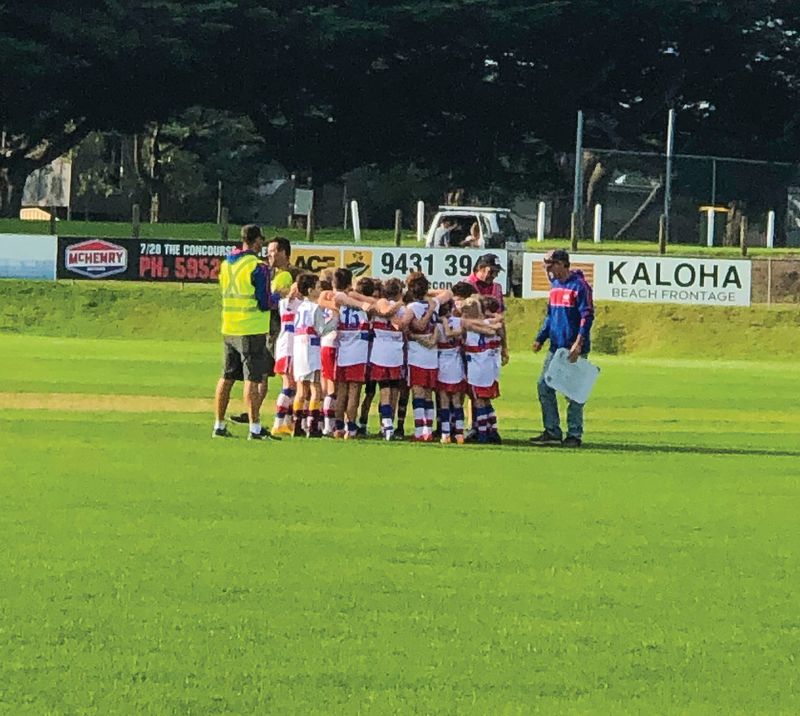 Another great team effort for U10s Red post image