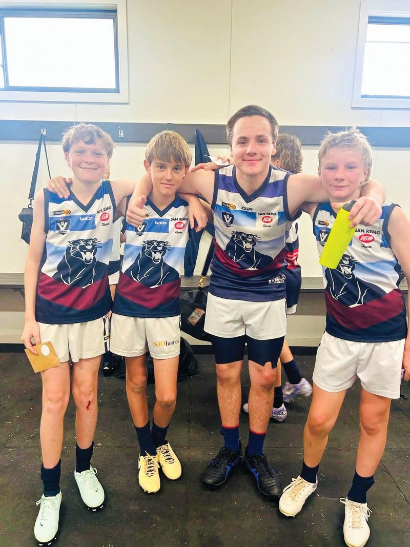 Kilcunda Bass juniors take on Dalyston in windy conditions post image