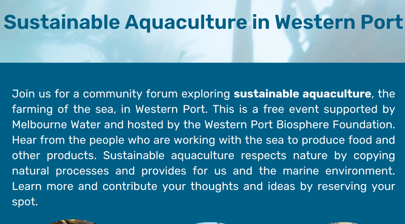 Sustainable Aquaculture in Western Port post image