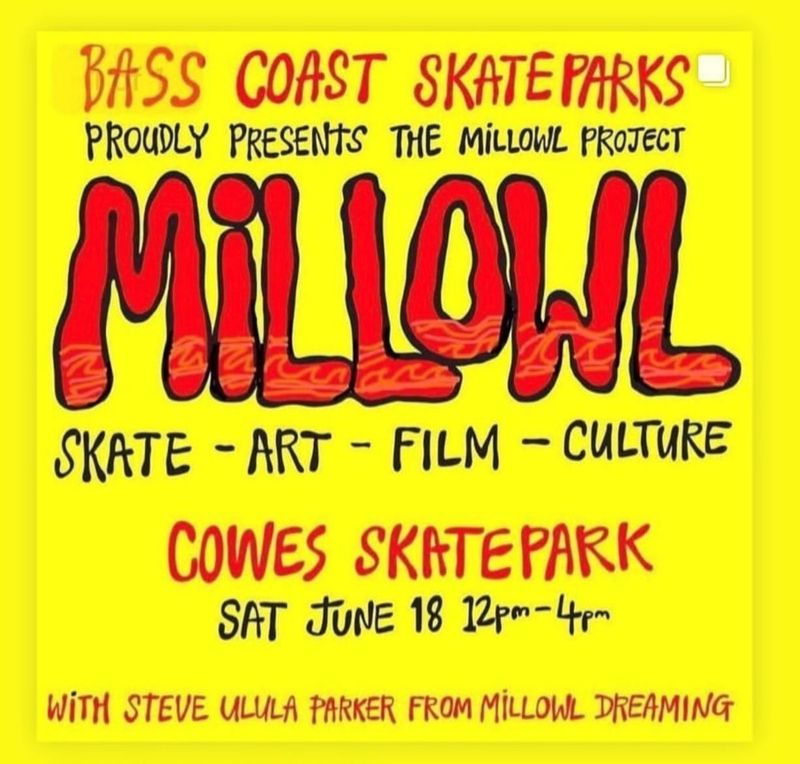 Millowl Project - Cowes skatepark post image