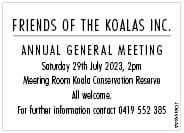 Friends of the Koalas - AGM post image